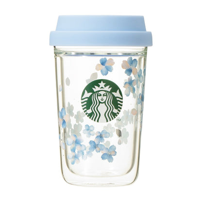Starbucks Japan - Sakura 2026 - Twinkle Gently - Double Wall Heat-Resistant Glass Cup 355ml