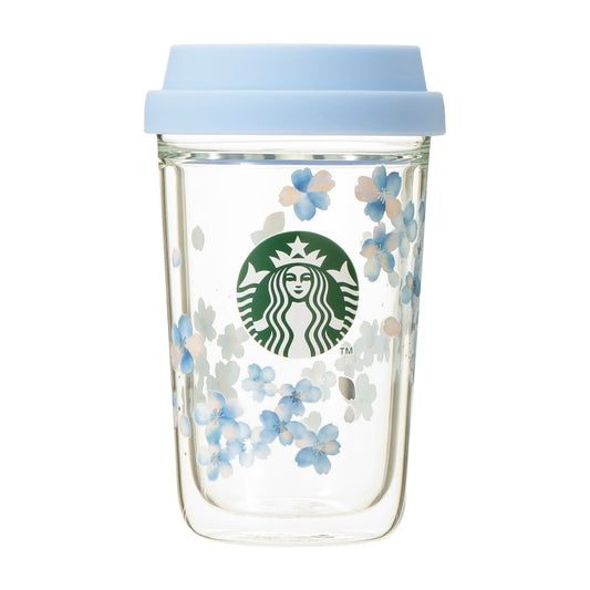Starbucks Japan - Sakura 2026 - Twinkle Gently - Double Wall Heat-Resistant Glass Cup 355ml