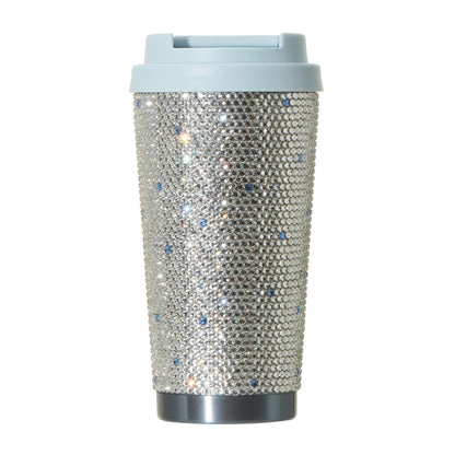 Starbucks Japan - Sakura 2026 - Twinkle Gently - Stainless Steel Tumbler - Rhinestone Airy Blue 473ml