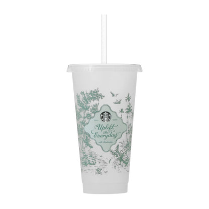 Starbucks Japan - Happy Spring Days - Mystery Color Changing Reusable Cold Cup 710ml