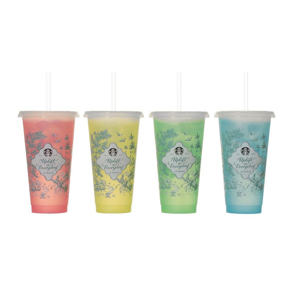 Starbucks Japan - Happy Spring Days - Mystery Color Changing Reusable Cold Cup 710ml