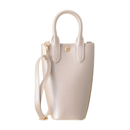 Starbucks Japan - Sakura 2026 - Twinkle Gently -  Bottle Shoulder Bag Metallic Pink