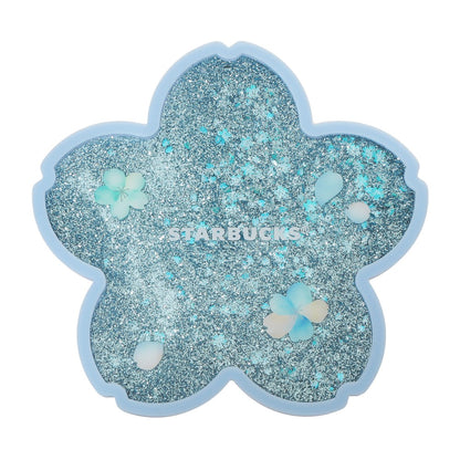 Starbucks Japan - Sakura 2026 - Twinkle Gently - Coaster Airy Blue