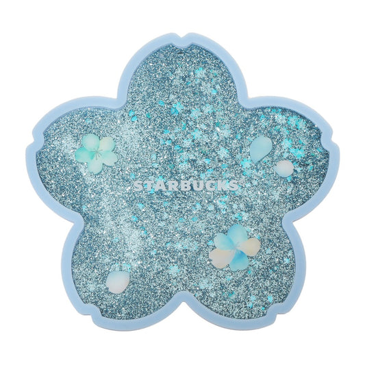 Starbucks Japan - Sakura 2026 - Twinkle Gently - Coaster Airy Blue