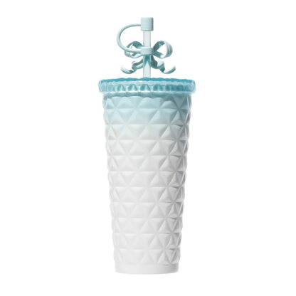 Starbucks Japan - Happy Spring Days - Stainless Steel Cold Cup Tumbler - Natural Blue Gradient 591ml