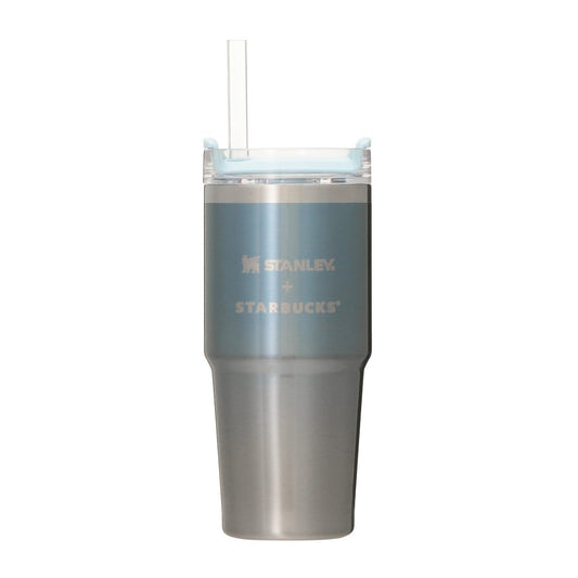 Starbucks Japan - Feel the Breeze - STANLEY 3-Way Stainless Steel Tumbler - Ice Blue Gradient 414ml