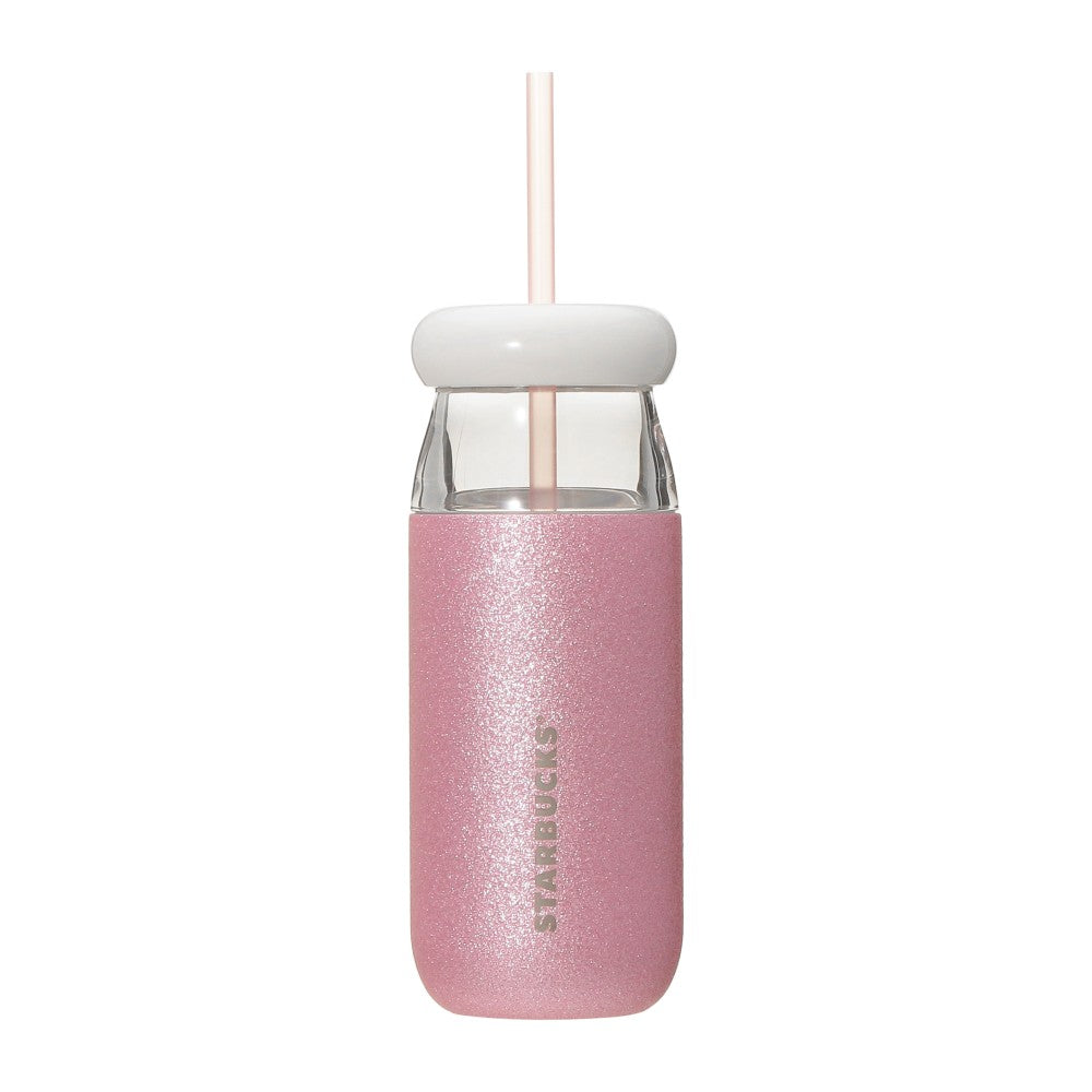 Starbucks Japan - Feel the Breeze - Stainless Steel Cold Cup Tumbler - Glitter Ice Pink 503ml