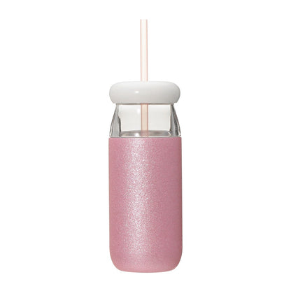 Starbucks Japan - Feel the Breeze - Stainless Steel Cold Cup Tumbler - Glitter Ice Pink 503ml