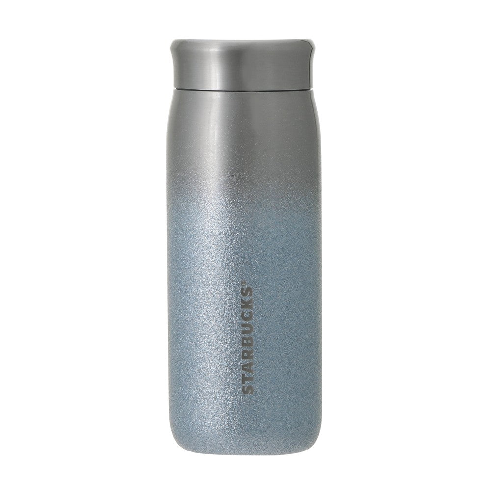 Starbucks Japan - Feel the Breeze - Glitter Stainless Steel Bottle - Ice Blue Gradient 355ml