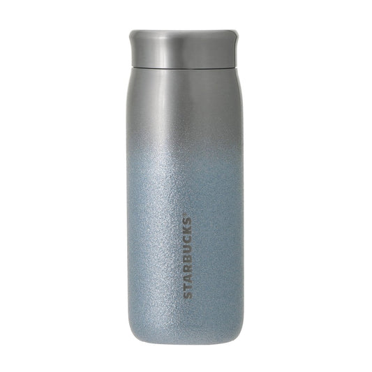 Starbucks Japan - Feel the Breeze - Glitter Stainless Steel Bottle - Ice Blue Gradient 355ml