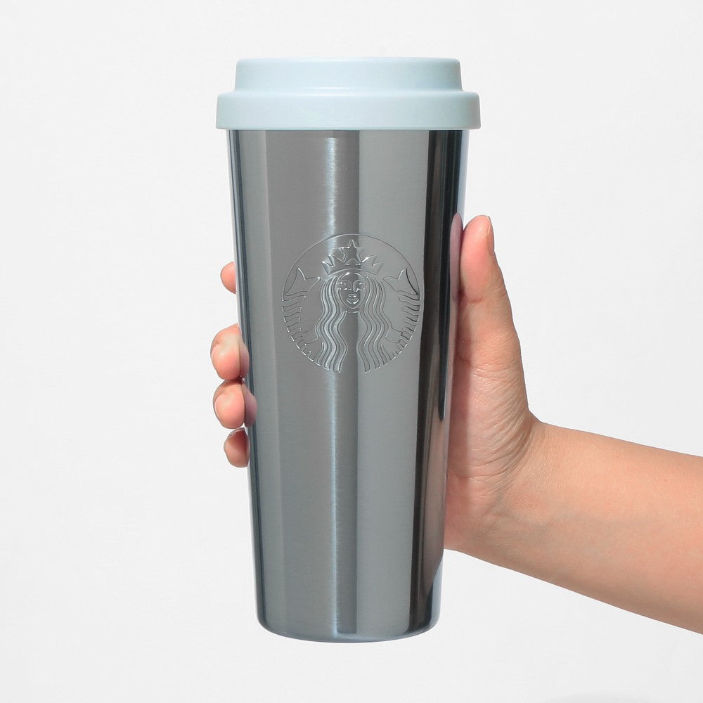 Starbucks Japan - Feel the Breeze - Stainless Steel Bottle - Metallic Blue 591ml