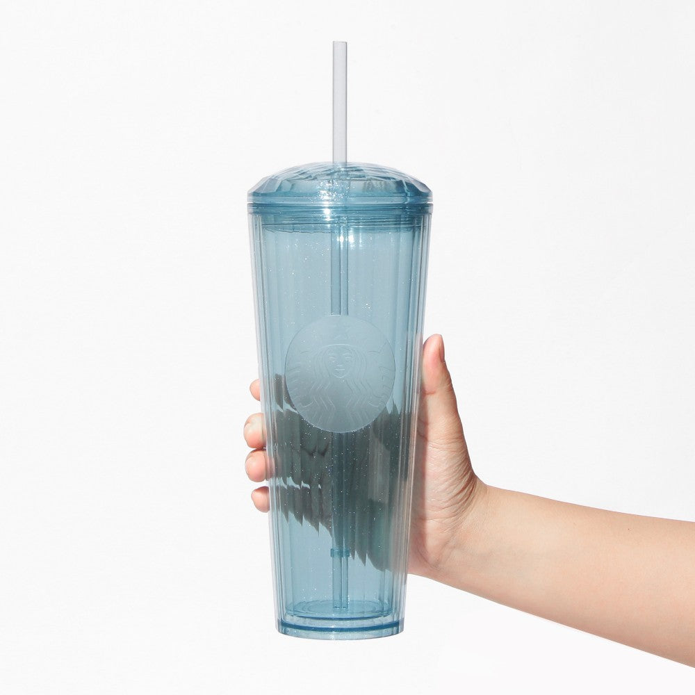 Starbucks Japan - Feel the Breeze - Cold Cup Tumbler - Glitter Blue 710ml