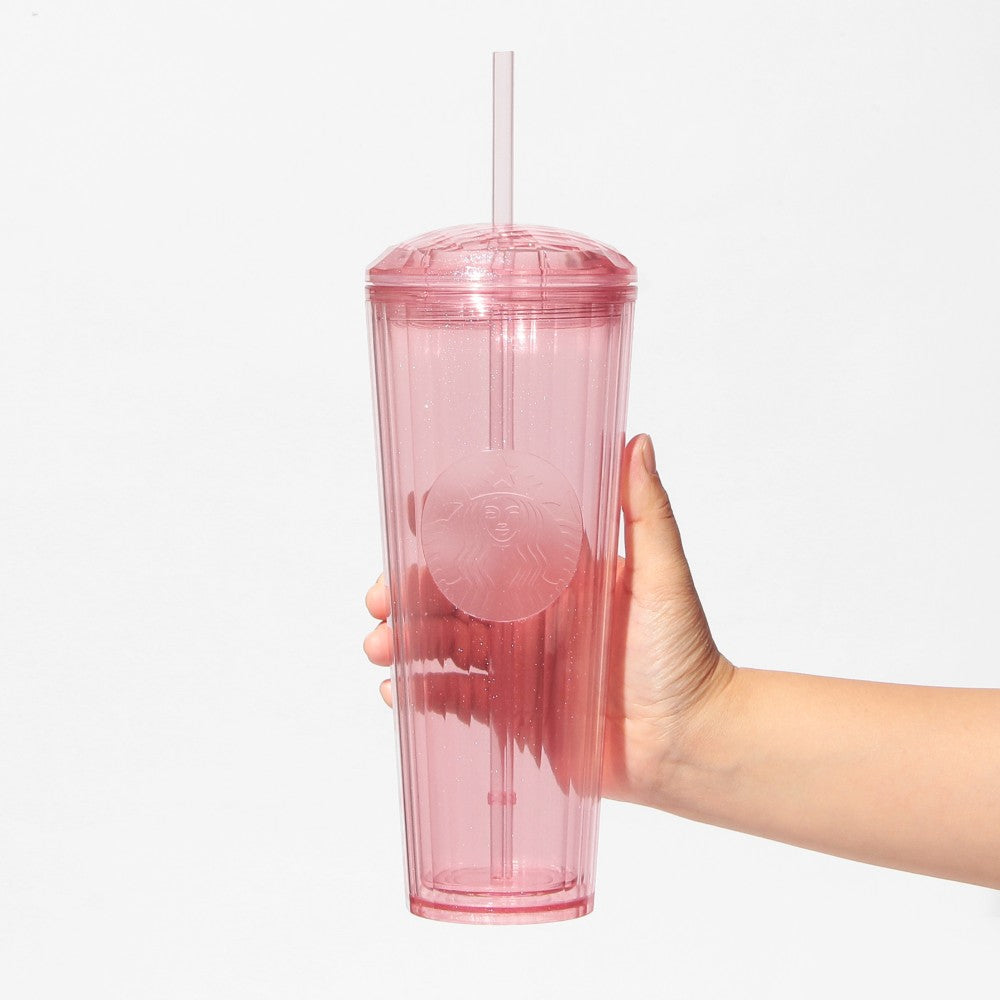 Starbucks Japan - Feel the Breeze - Cold Cup Tumbler - Glitter Pink 710ml