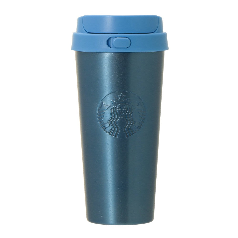 Starbucks Japan - Stainless Steel TOGO Bottle, Glitter Blue - 473ml