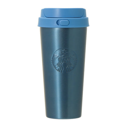 Starbucks Japan - Stainless Steel TOGO Bottle, Glitter Blue - 473ml