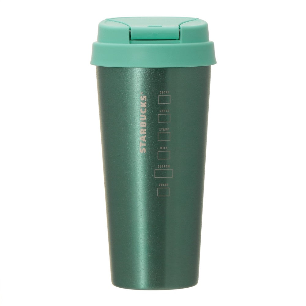 Starbucks Japan - Stainless Steel TOGO Bottle, Glitter Green - 473ml