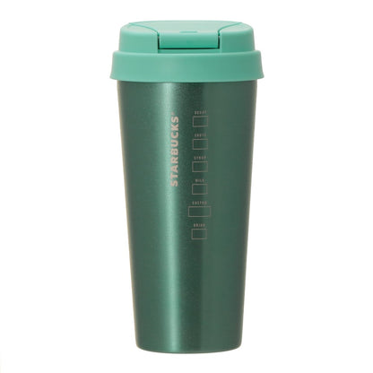 Starbucks Japan - Stainless Steel TOGO Bottle, Glitter Green - 473ml