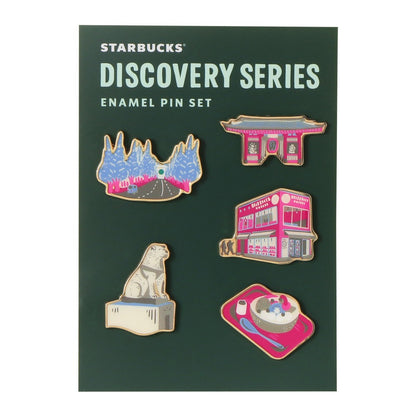 Starbucks Japan - Discovery Series Pin Badge Set TOKYO