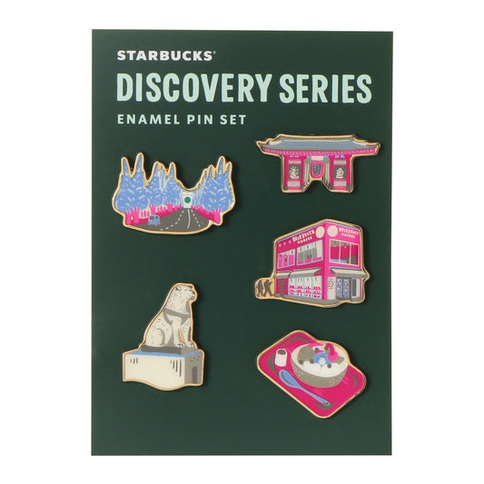 Starbucks Japan - Discovery Series Pin Badge Set TOKYO