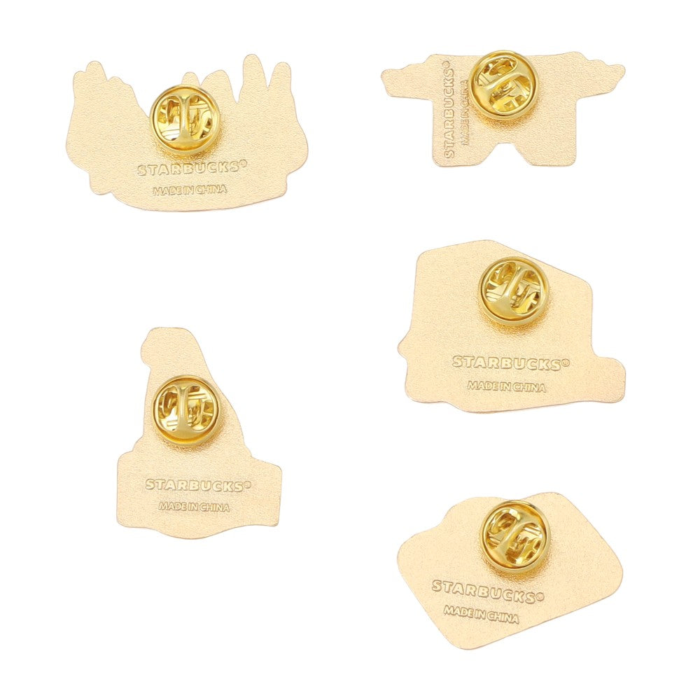 Starbucks Japan - Discovery Series Pin Badge Set TOKYO