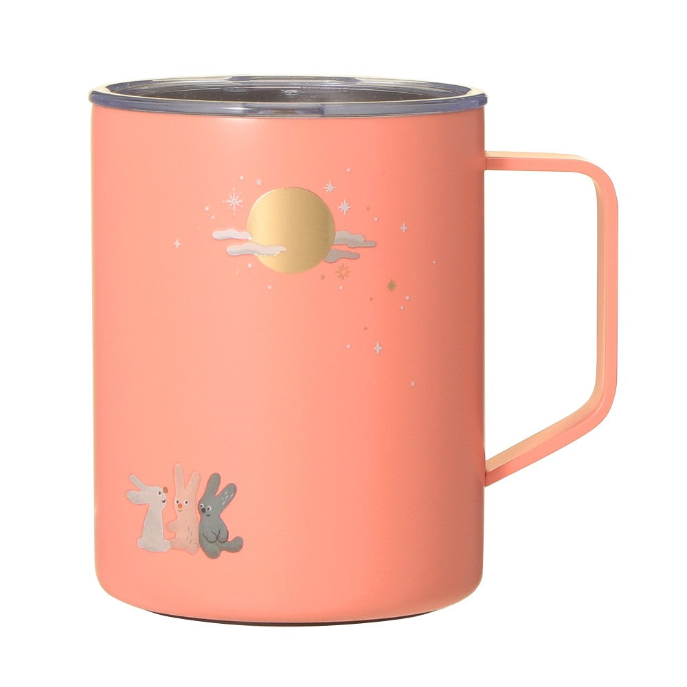 SEPT 1 PREORDER - Starbucks Japan - Autumn Festival 2026 -  Stainless Steel Magnet - Rabbit Coral Pink, 473ml