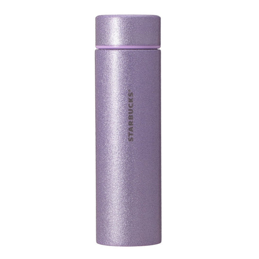 OCT 9 PREORDER - Starbucks Japan -  Halloween 2026 - Stainless Steel Bottle - Glitter Light Purple 444ml