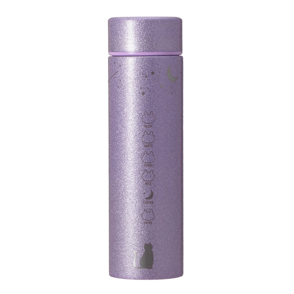OCT 9 PREORDER - Starbucks Japan -  Halloween 2026 - Stainless Steel Bottle - Glitter Light Purple 444ml