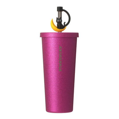 OCT 9 PREORDER - Starbucks Japan -  Halloween 2026 - Stainless Steel Cold Cup Tumbler - Glitter Pink 591 ml