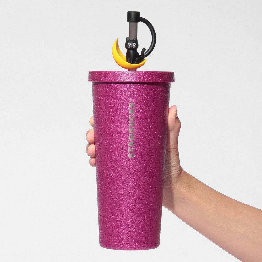 OCT 9 PREORDER - Starbucks Japan -  Halloween 2026 - Stainless Steel Cold Cup Tumbler - Glitter Pink 591 ml