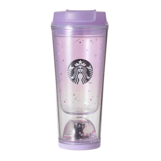 OCT 9 PREORDER - Starbucks Japan -  Halloween 2026 - Snow Globe Tumbler - Cat Glow in the Dark 355ml