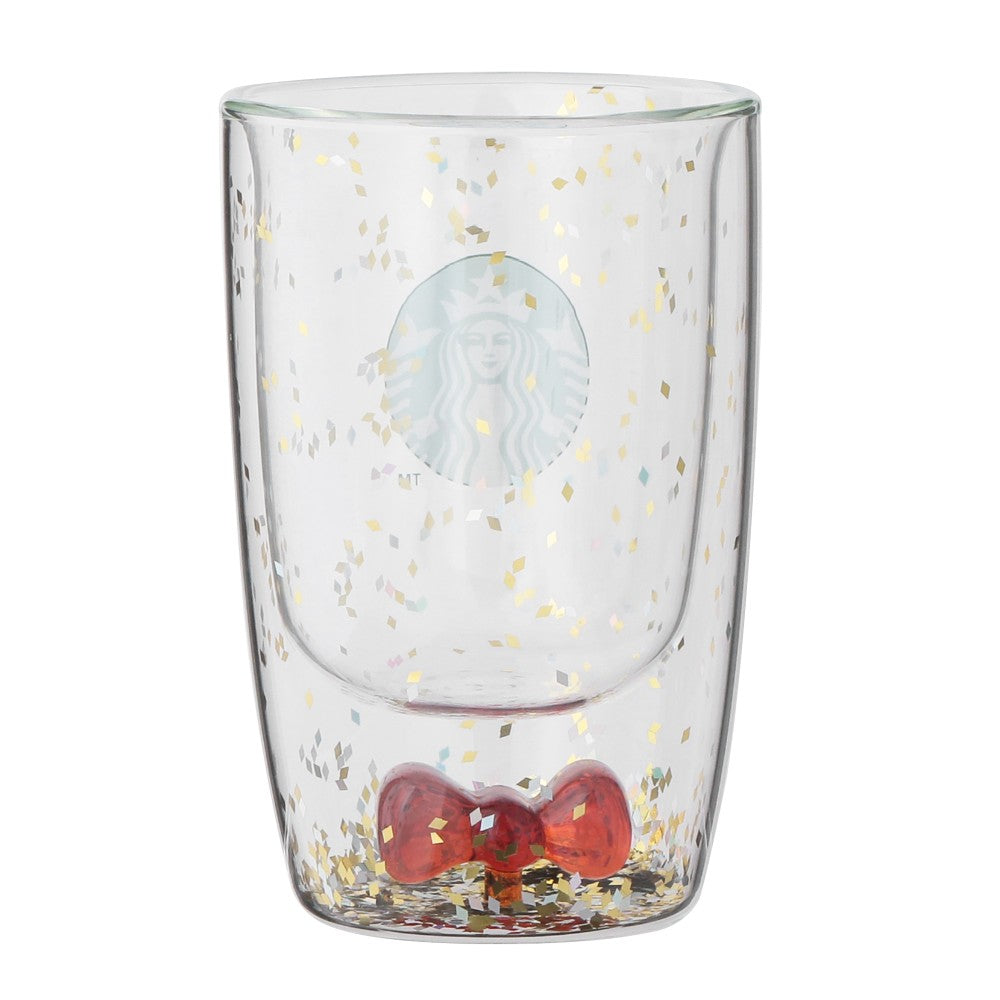 Starbucks Japan - Christmas 2026 -  Gift Box Double-Walled Heat-Resistant Glass with Ribbon 355ml