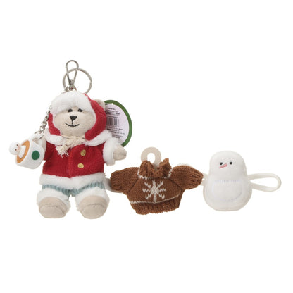 Starbucks Japan - Christmas 2026 -  Gift Box Bearista Plush Keychain Set