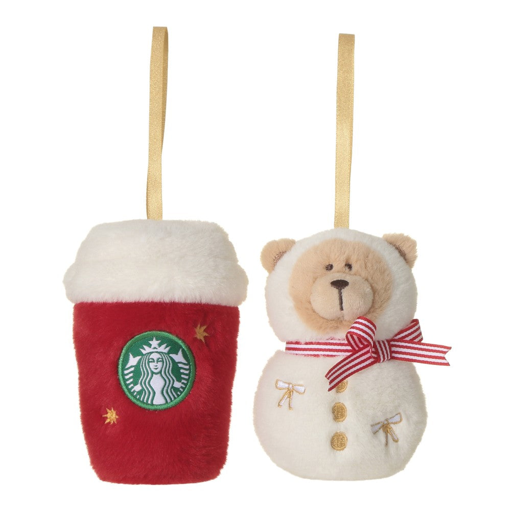 Starbucks Japan - Christmas 2026 -  Gift Boxed Plush Ornament Set