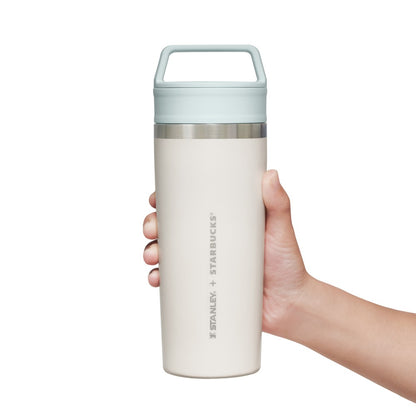 Starbucks Japan - STANLEY Stainless Steel Bottle, Pale White 473ml
