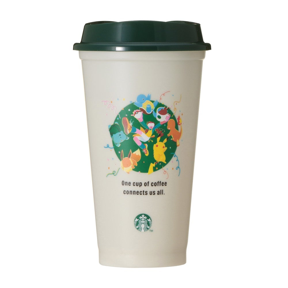 SEPT 30 PREORDER - Starbucks Japan - Pokémon + STARBUCKS -  Reusable Cup 473ml