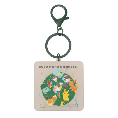 SEPT 30 PREORDER - Starbucks Japan - Pokémon + STARBUCKS - Acrylic Keychain: Coffee Connection