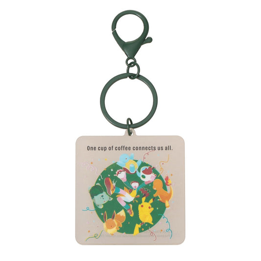 SEPT 30 PREORDER - Starbucks Japan - Pokémon + STARBUCKS - Acrylic Keychain: Coffee Connection