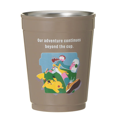 SEPT 30 PREORDER - Starbucks Japan - Pokémon + STARBUCKS - 2 Way Stainless Steel Cup/Holder - Coffee Connection 355ml