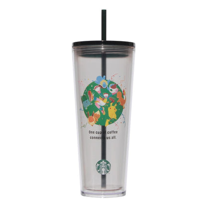 SEPT 30 PREORDER - Starbucks Japan - Pokémon + STARBUCKS - Cold Cup Tumbler - Coffee Connection 710ml