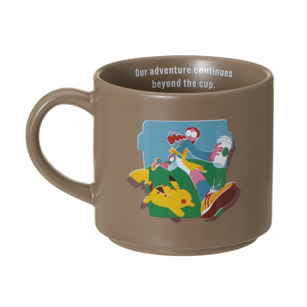 SEPT 30 PREORDER - Starbucks Japan - Pokémon + STARBUCKS - Stacking Mug - Coffee Adventure 355 ml