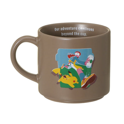 SEPT 30 PREORDER - Starbucks Japan - Pokémon + STARBUCKS - Stacking Mug - Coffee Adventure 355 ml