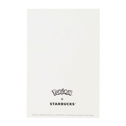 SEPT 30 PREORDER - Starbucks Japan - Pokémon + STARBUCKS - Art Postcard Set