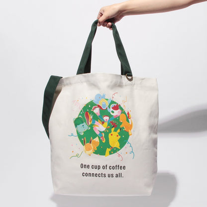 SEPT 30 PREORDER - Starbucks Japan - Pokémon + STARBUCKS - Tote Bag: Coffee Connection