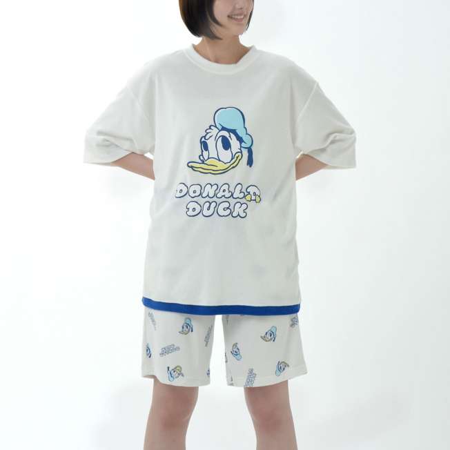 JAPAN LIMITED - Donald the King Birthday - MOKOMOKO Pyjama Set with Drawstring Bag
