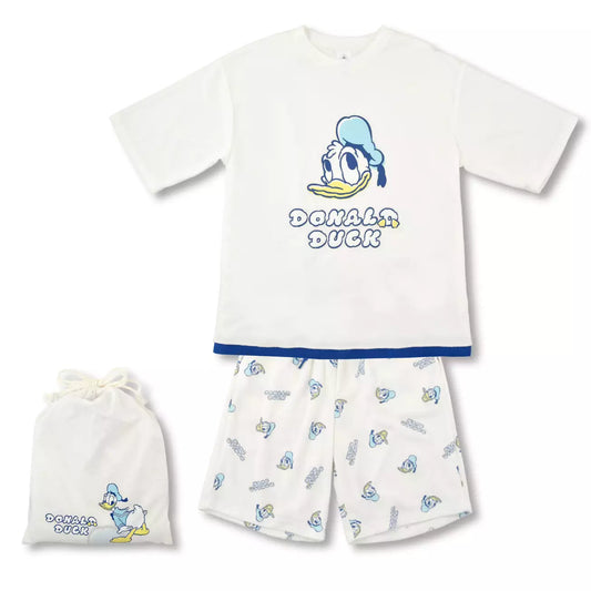 JAPAN LIMITED - Donald the King Birthday - MOKOMOKO Pyjama Set with Drawstring Bag