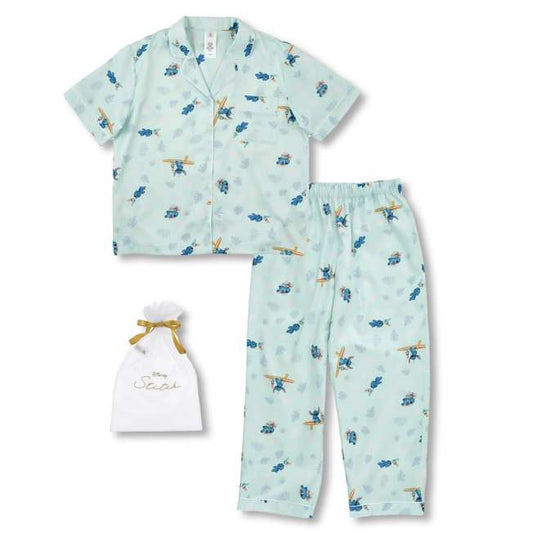 (June 10/13 preorder) Japan Limited - Stitch & Scrump - Short Sleeve Pyjamas - Stitch Day Collection
