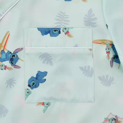 (June 10/13 preorder) Japan Limited - Stitch & Scrump - Short Sleeve Pyjamas - Stitch Day Collection
