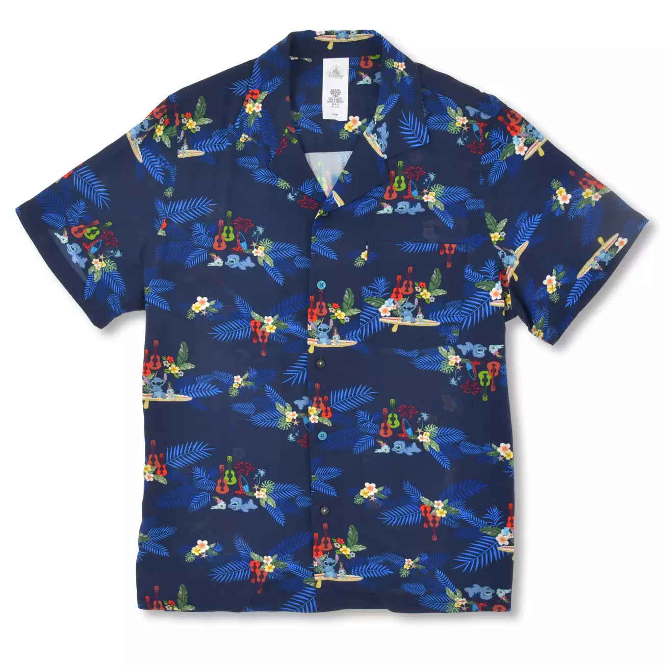 (June 10/13 preorder) Japan Limited - Stitch & Scrump - Short Sleeve Shirt - Stitch Day Collection