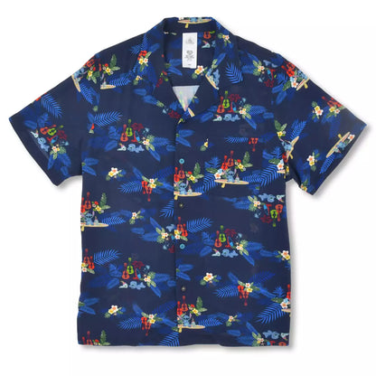 (June 10/13 preorder) Japan Limited - Stitch & Scrump - Short Sleeve Shirt - Stitch Day Collection