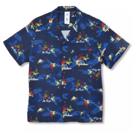 (June 10/13 preorder) Japan Limited - Stitch & Scrump - Short Sleeve Shirt - Stitch Day Collection